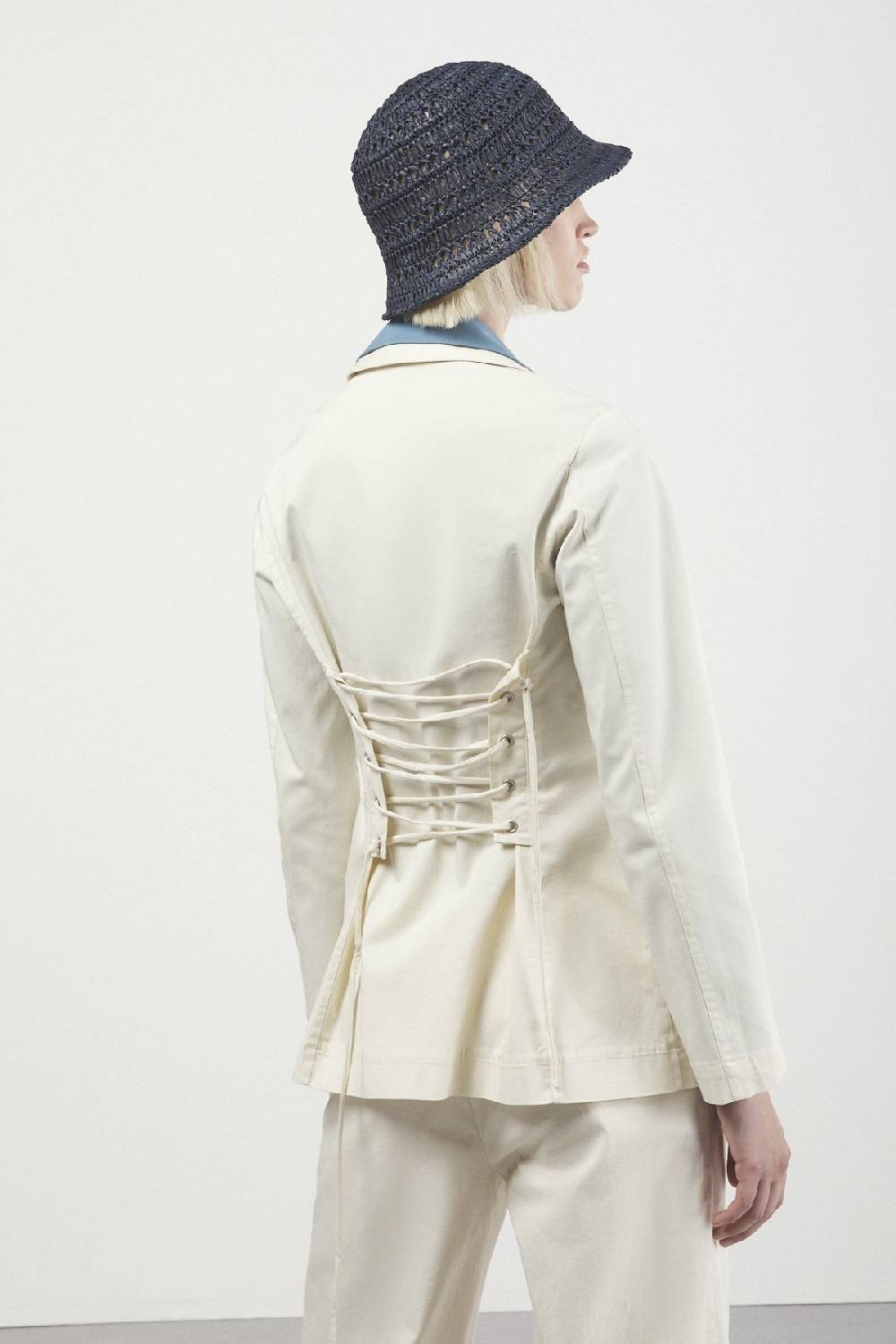 ottod'Ame Cotton jacket with strings Economico