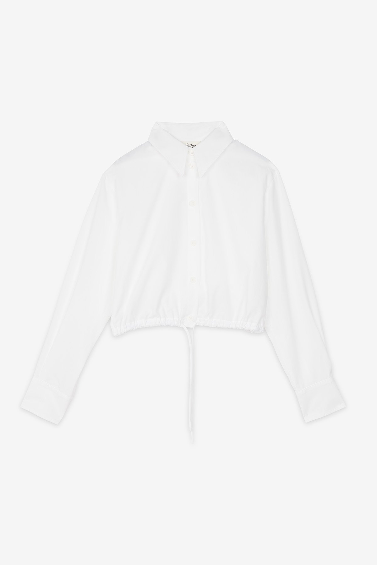 ottod'Ame Poplin cropped shirt In Vendita
