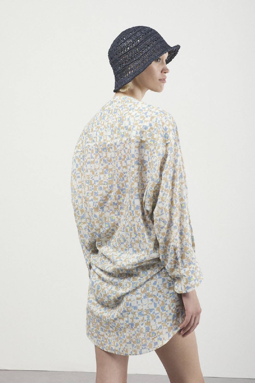 ottod'Ame Printed oversize shirt Hotsell