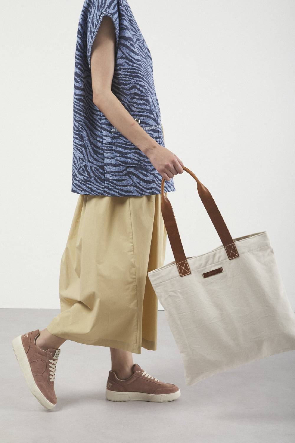 ottod'Ame Fabric Tote Bag Italia