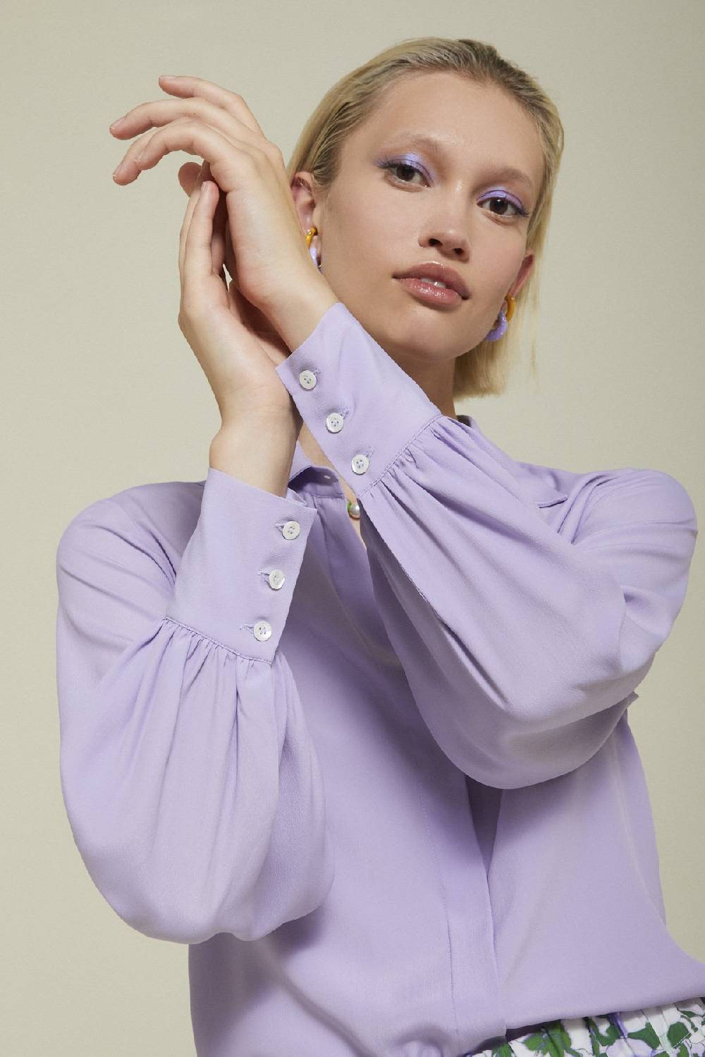 ottod'Ame Silk blend shirt In Linea