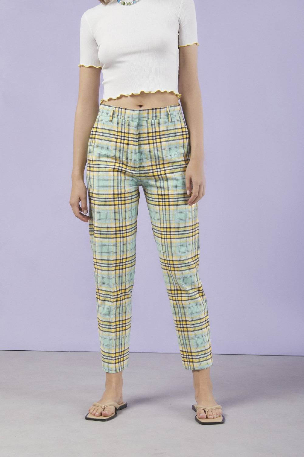 ottod'Ame Ankle lenght trousers Promozione Limitata