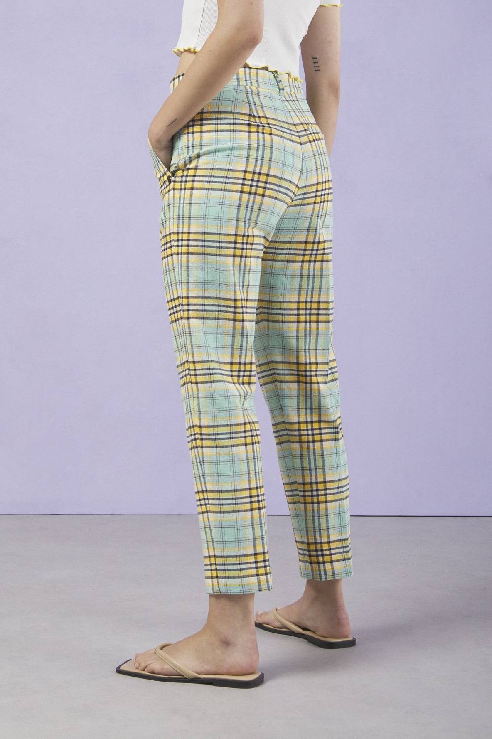 ottod'Ame Ankle lenght trousers Promozione Limitata