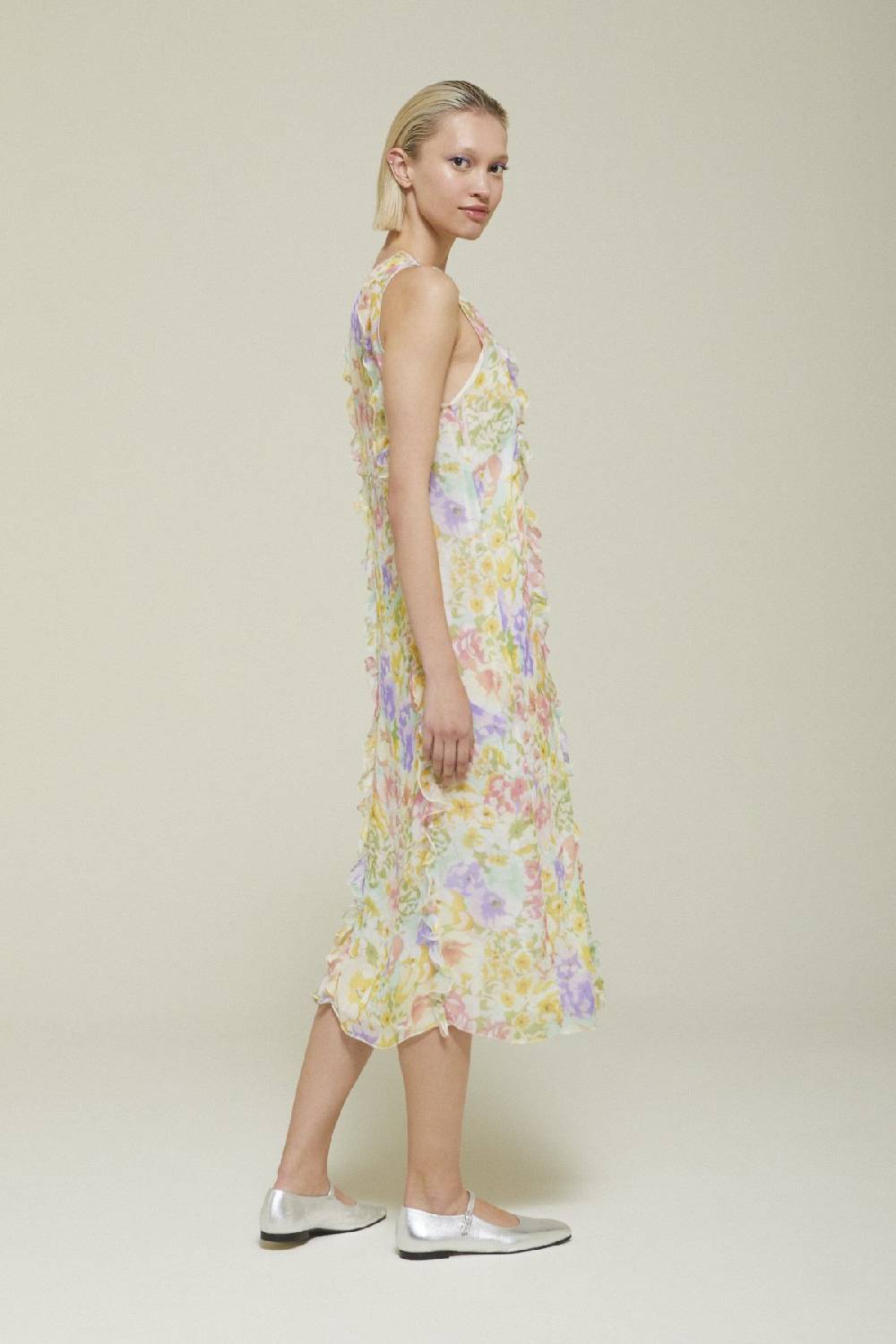 ottod'Ame Viscose midi dress Shopping Online