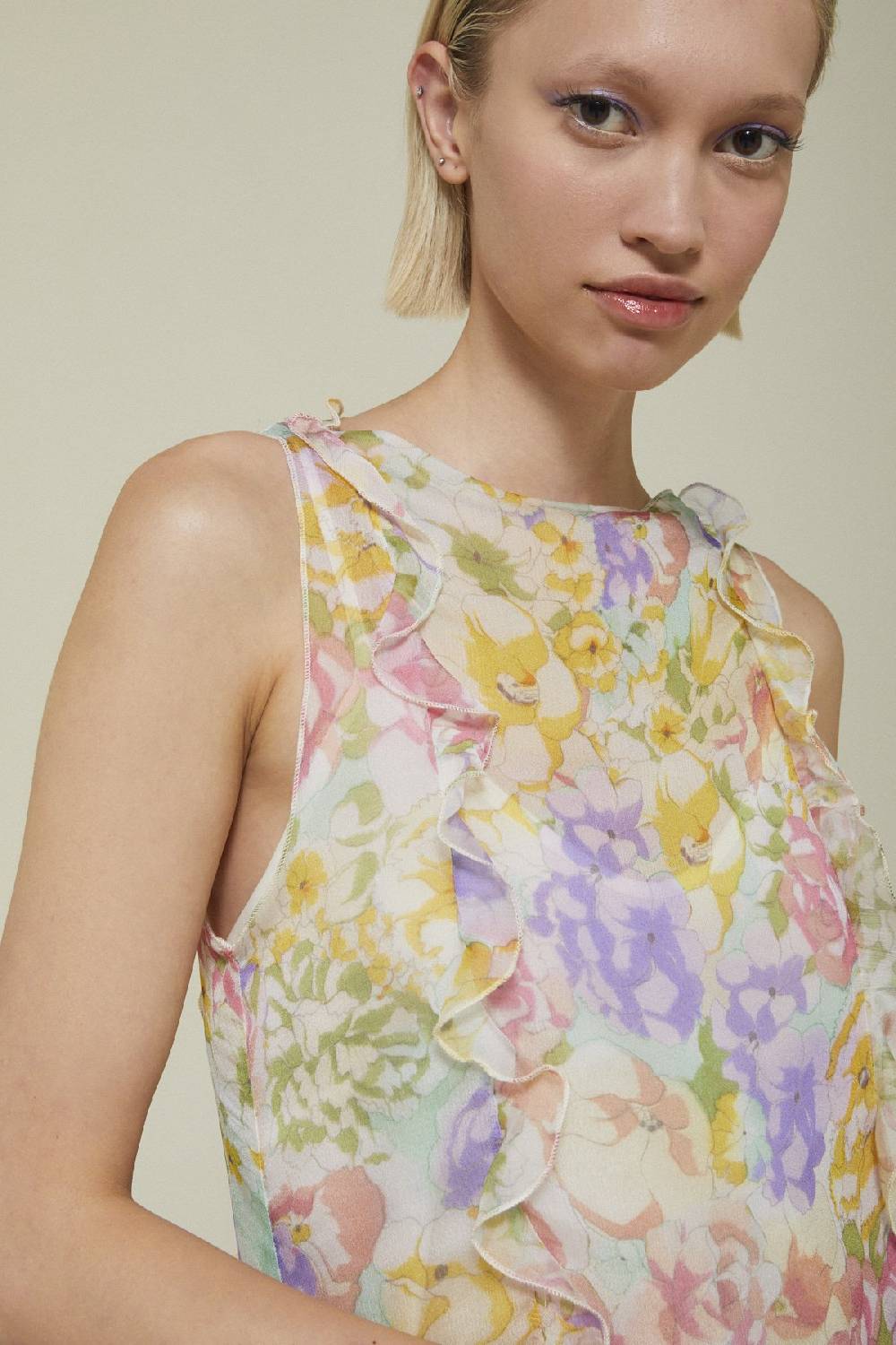 ottod'Ame Viscose midi dress Shopping Online