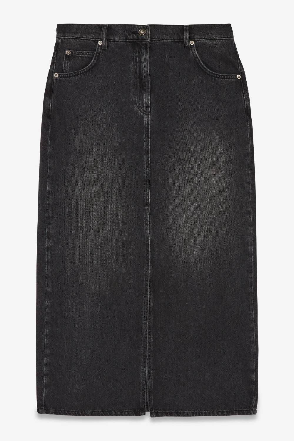 ottod'Ame Denim long skirt Vendite Flash