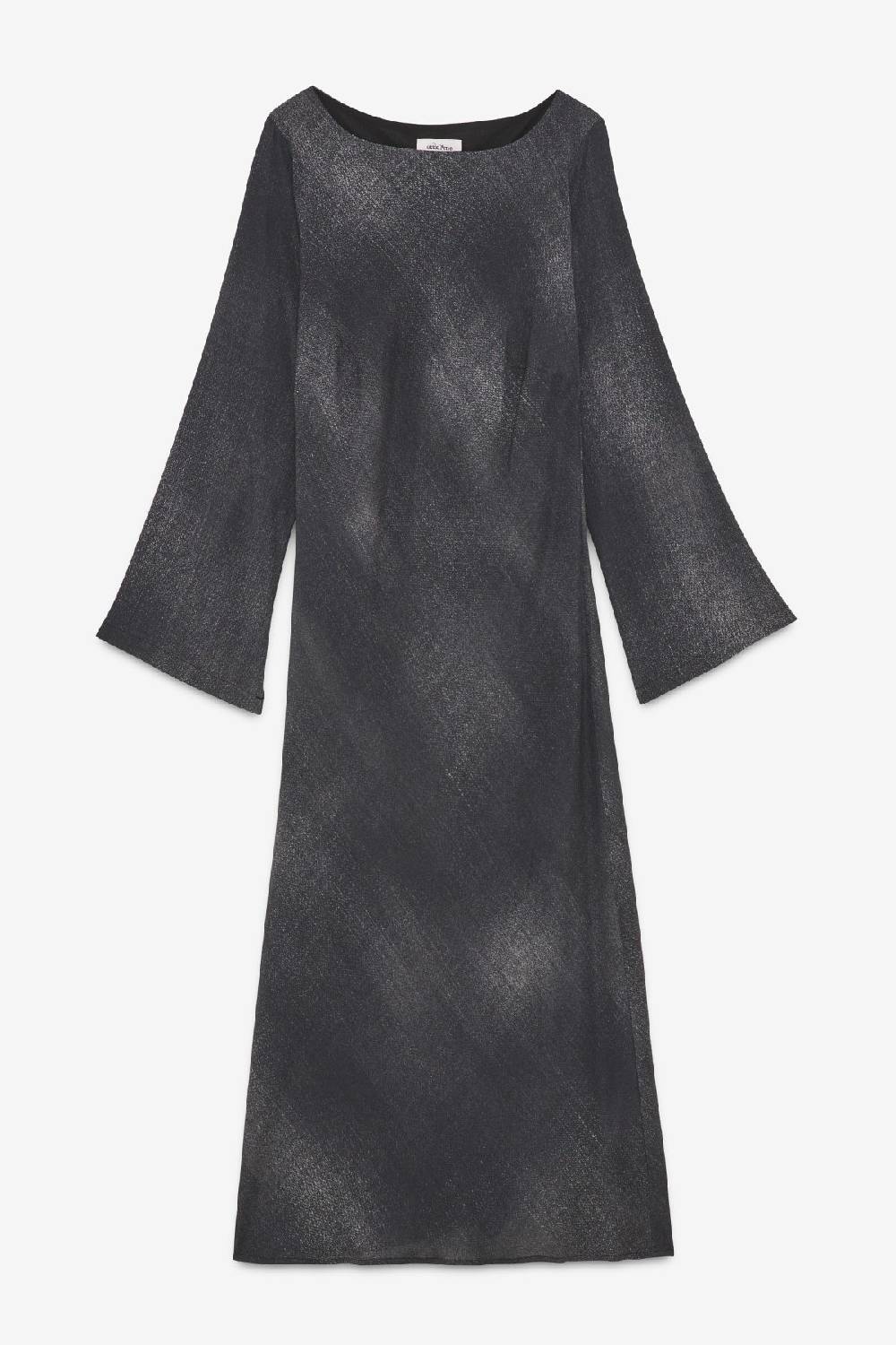 ottod'Ame Viscose midi dress with wide sleeve Negozio