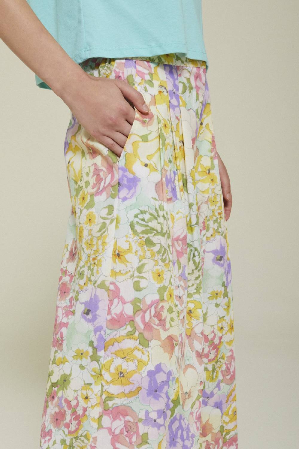ottod'Ame Cotton palazzo trousers 2025