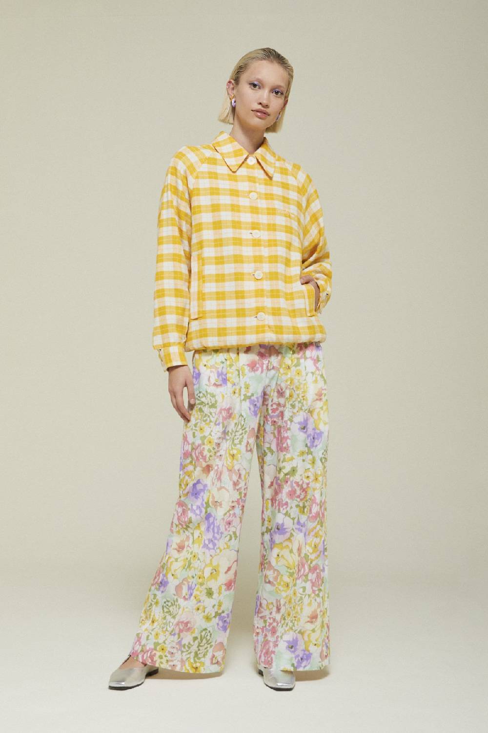 ottod'Ame Cotton palazzo trousers 2025