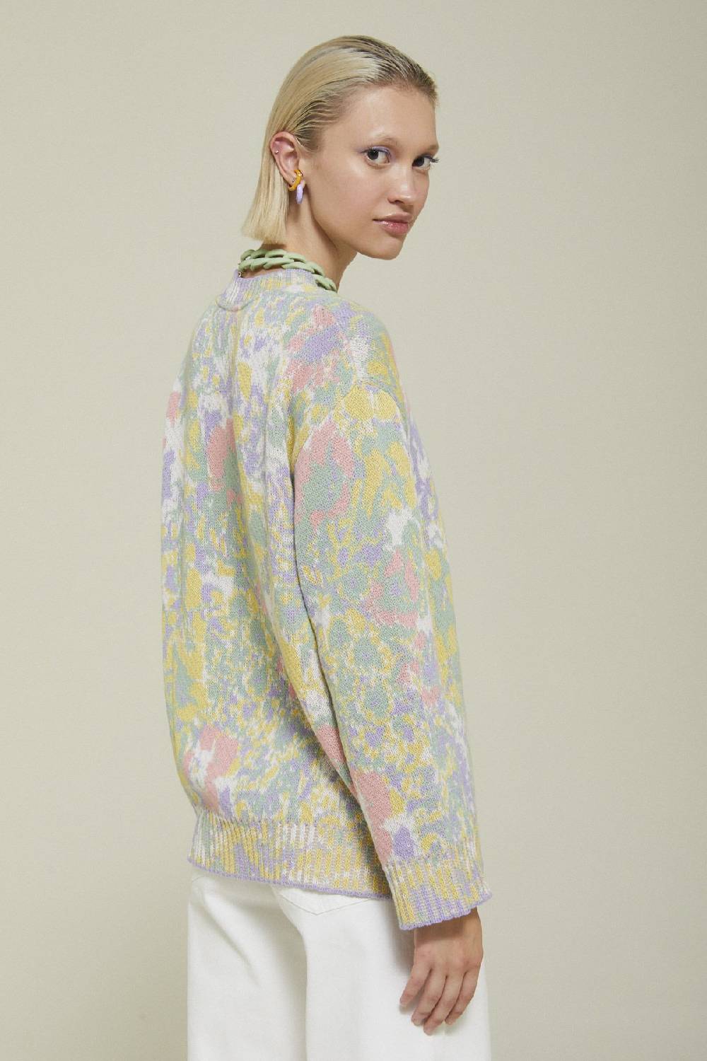 ottod'Ame Printed sweater Italia