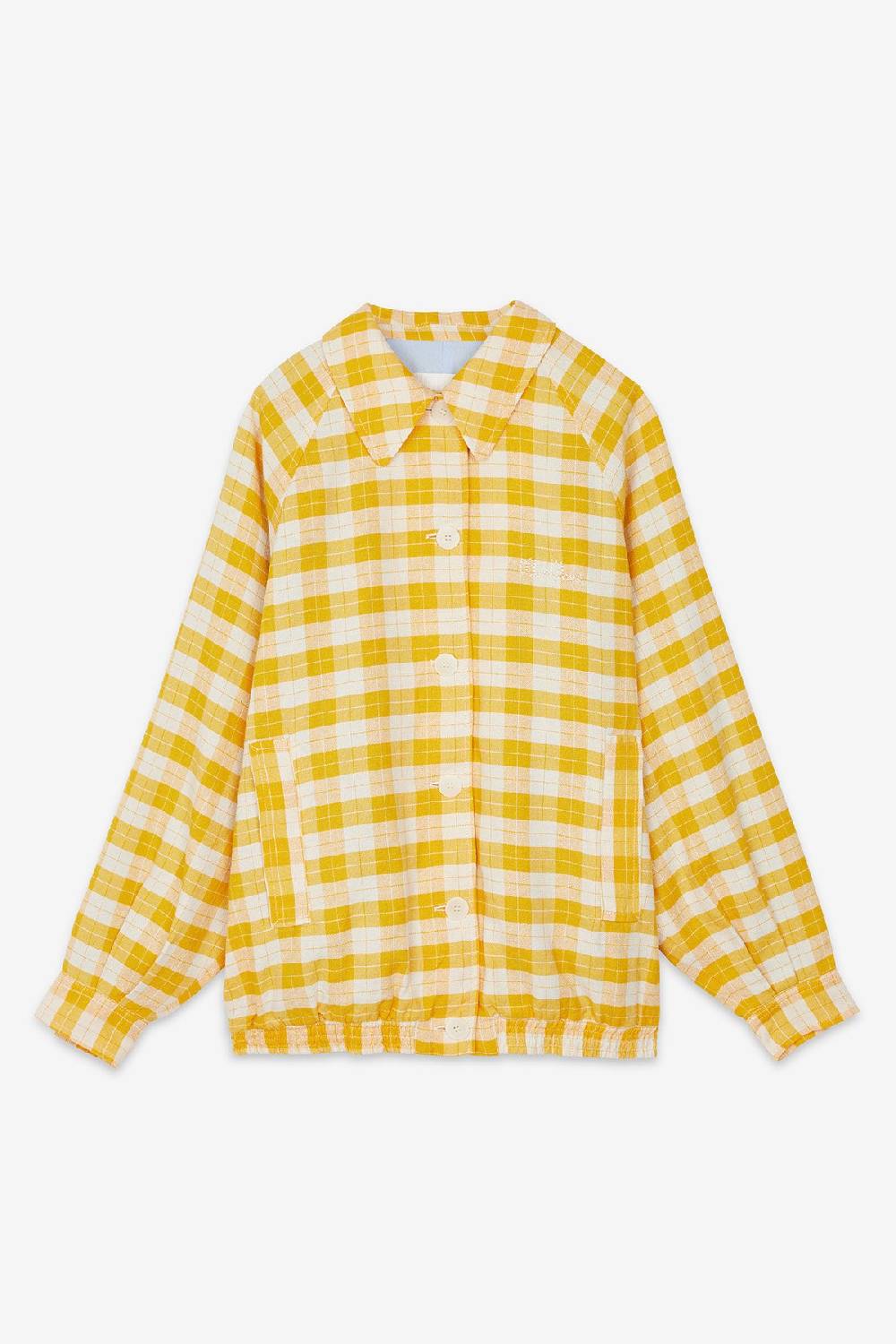 ottod'Ame Linen blend shirt jacket Vendita