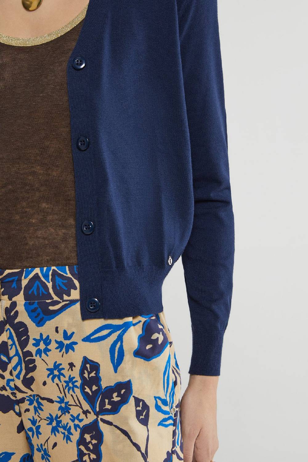 ottod'Ame Long-sleeved cardigan Consegna Veloce