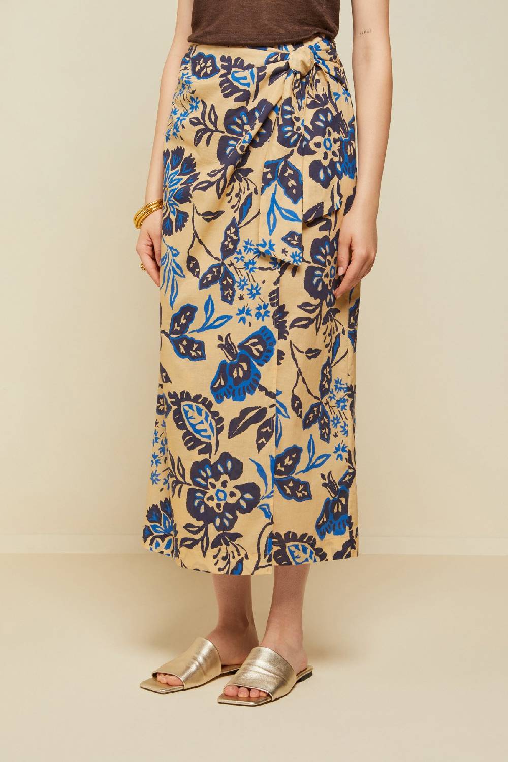 ottod'Ame Cotton sarong skirt Promozione Limitata
