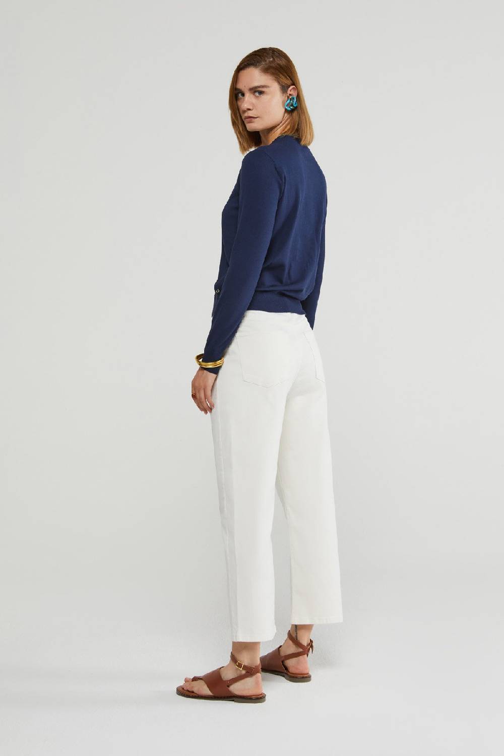 ottod'Ame Straight Ankle jeans Sconto