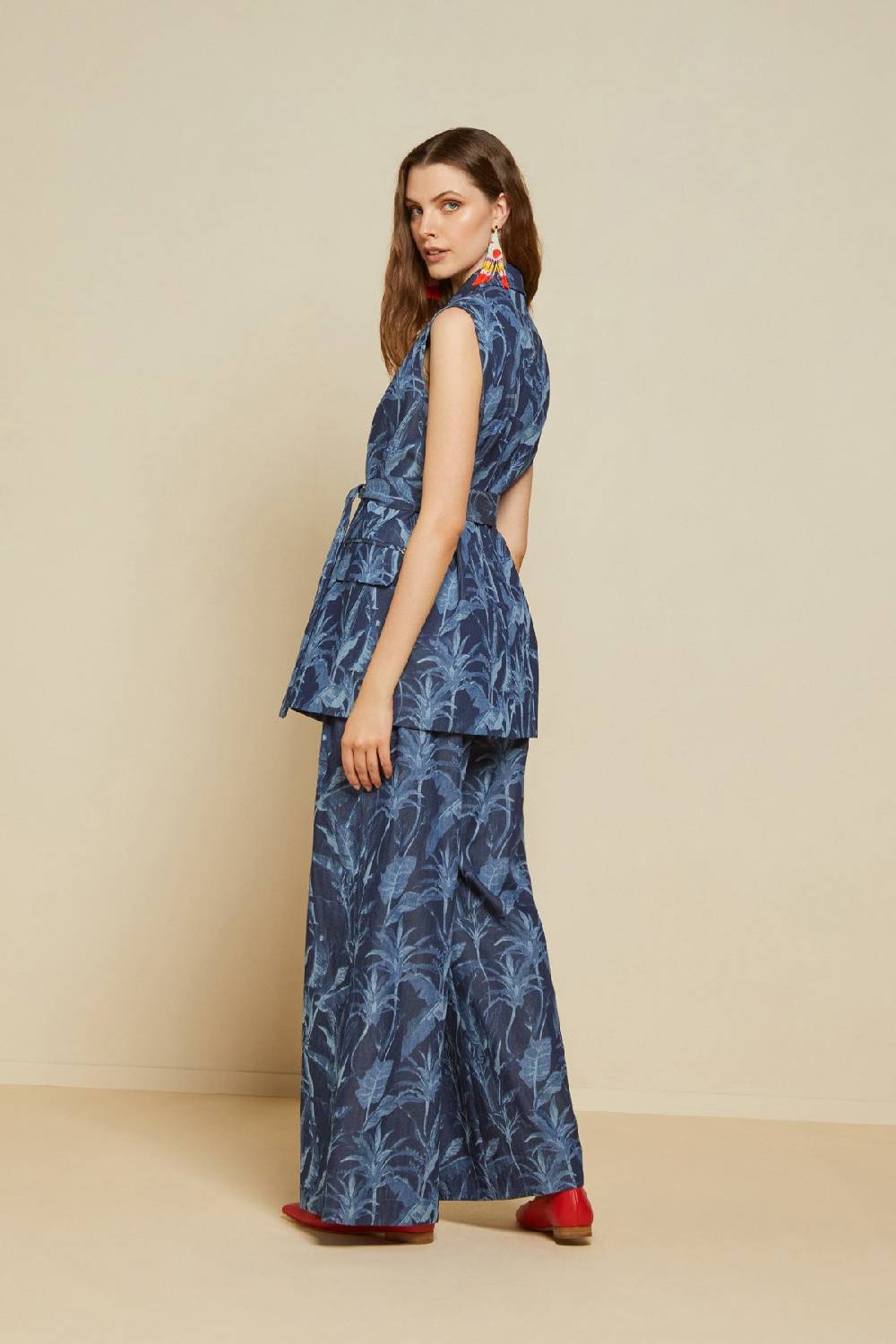 ottod'Ame Cotton sleeveless jacket Offerta