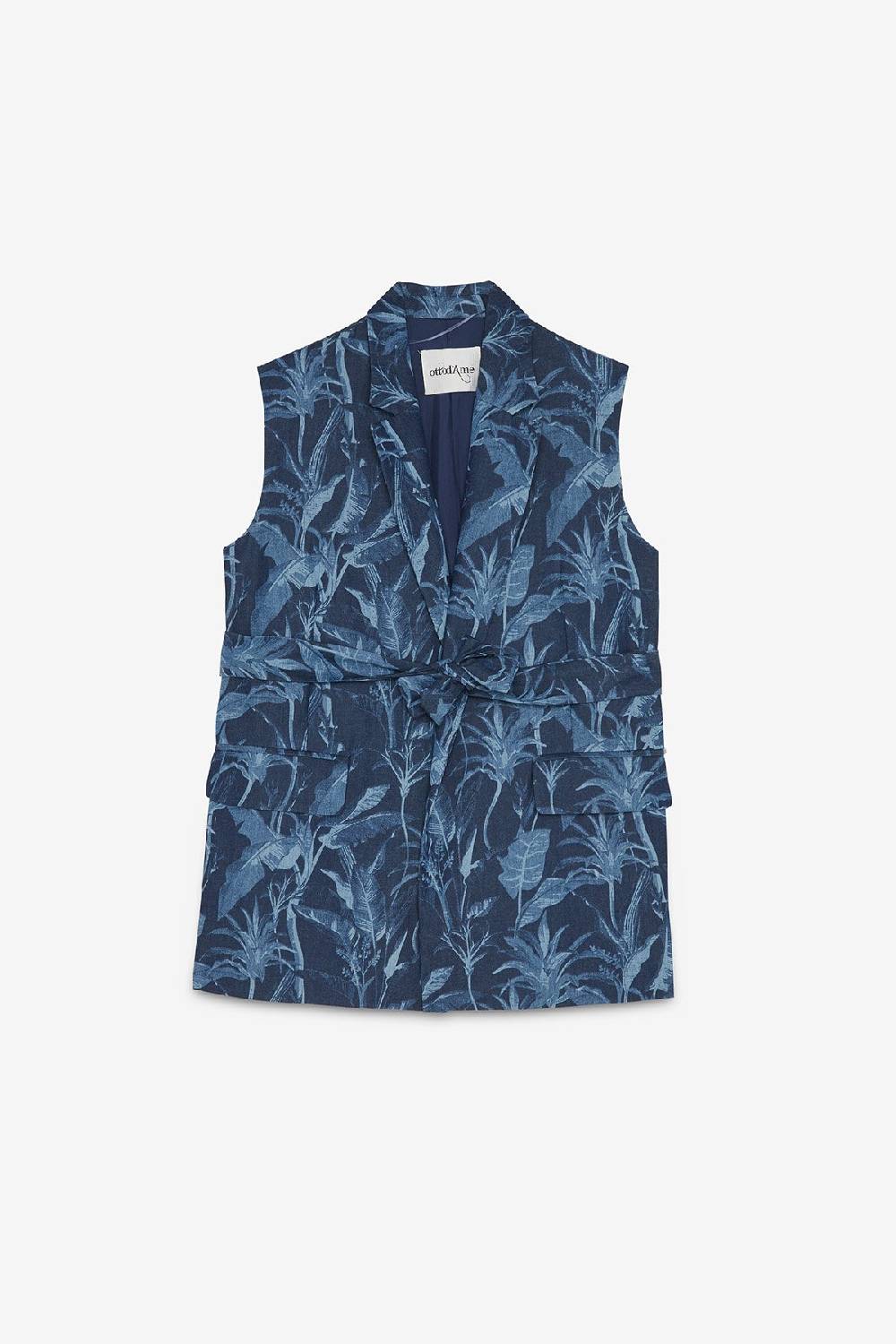 ottod'Ame Cotton sleeveless jacket Offerta
