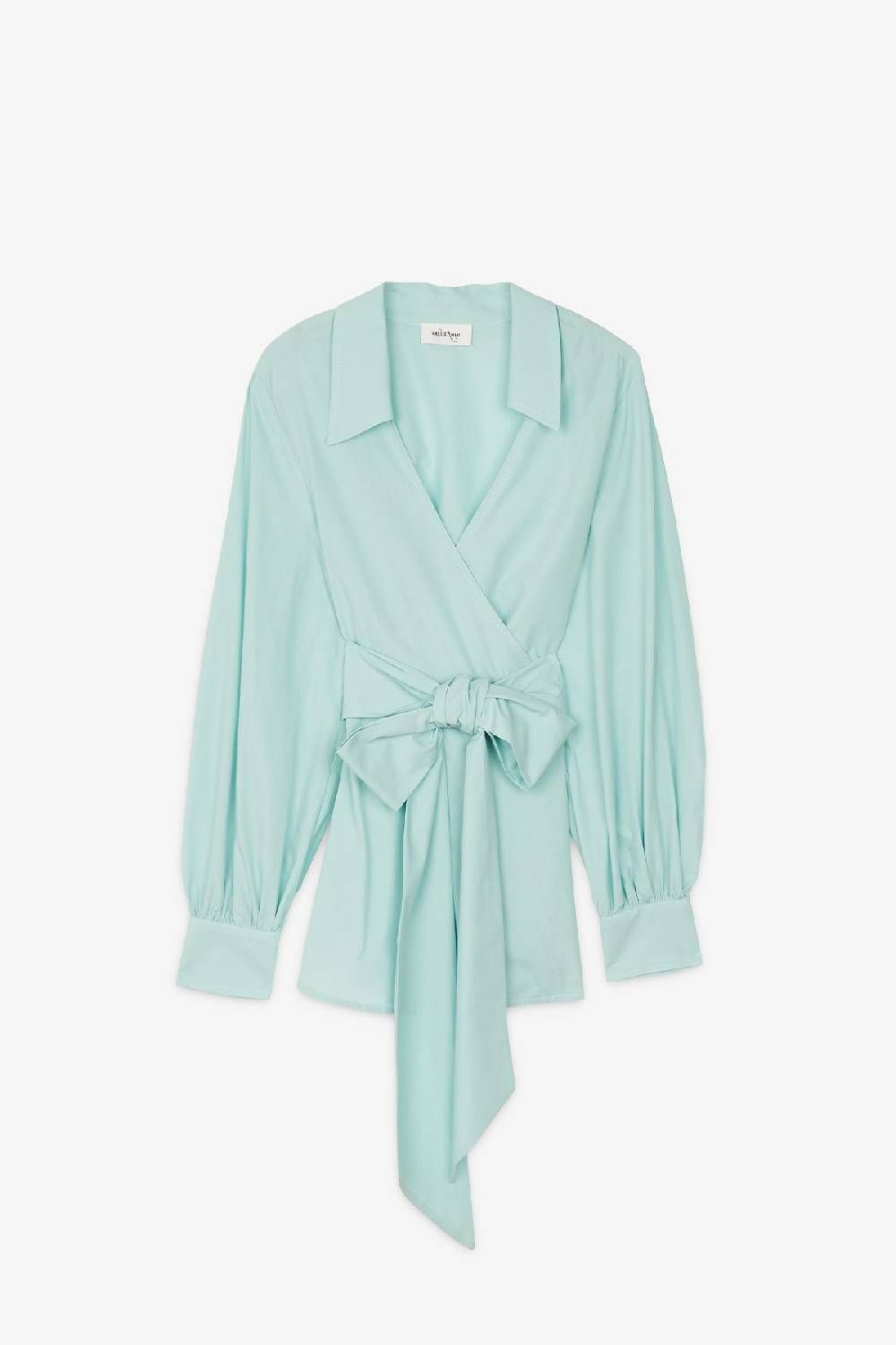 ottod'Ame Poplin sweater with sash Offerte