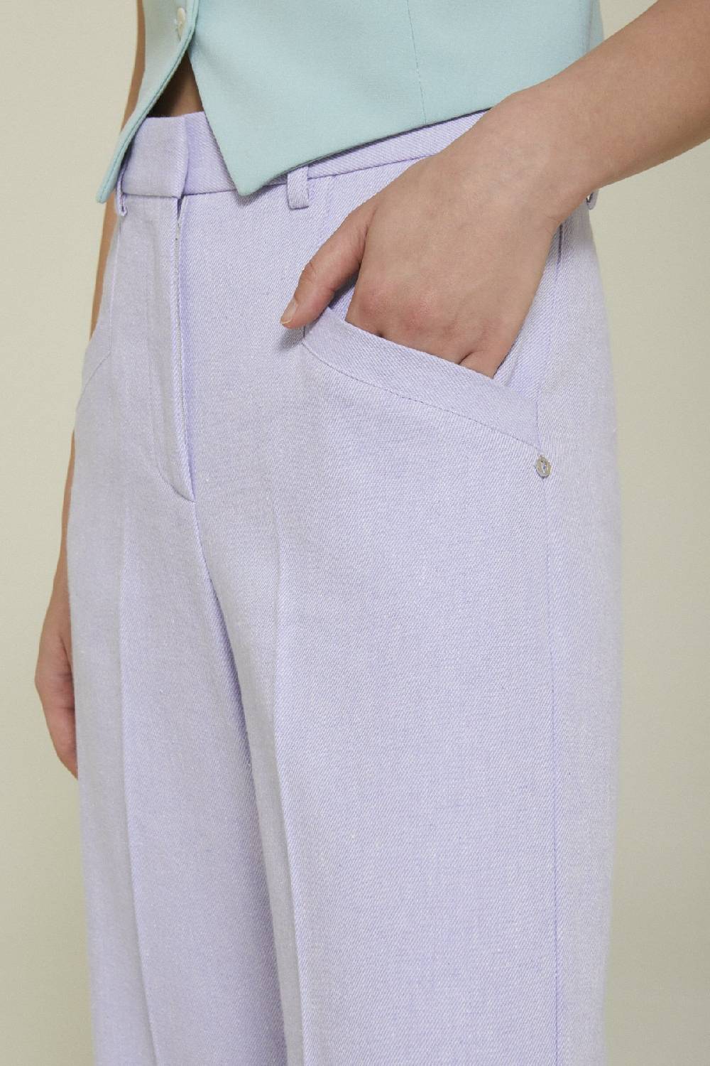 ottod'Ame Linen blend trousers Vendita Economica