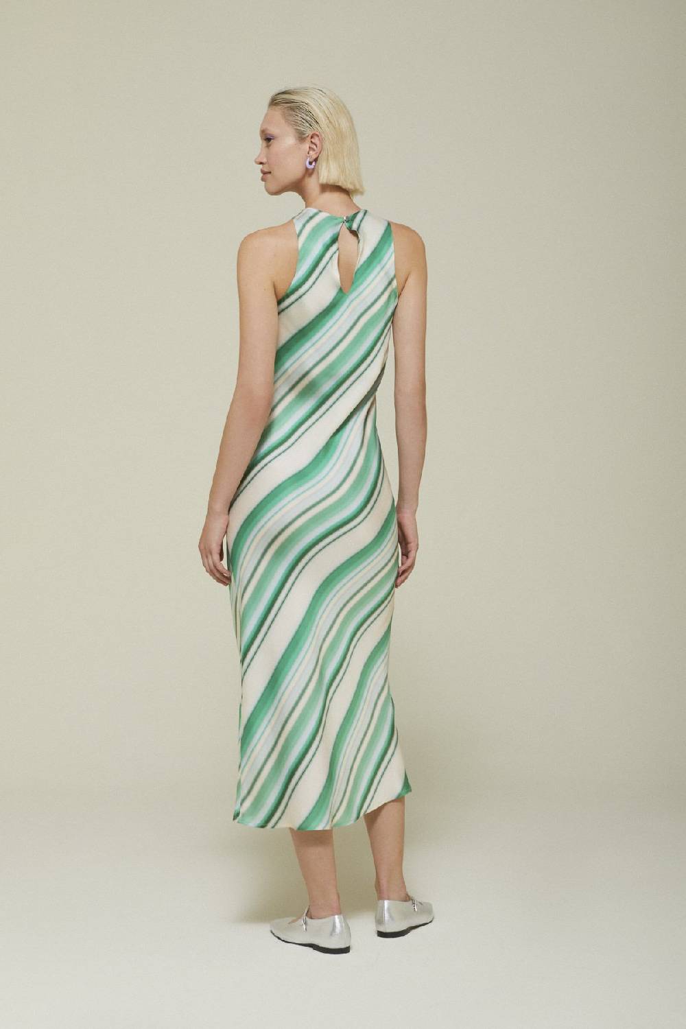 ottod'Ame Viscose long dress Saldi Di Fabbrica