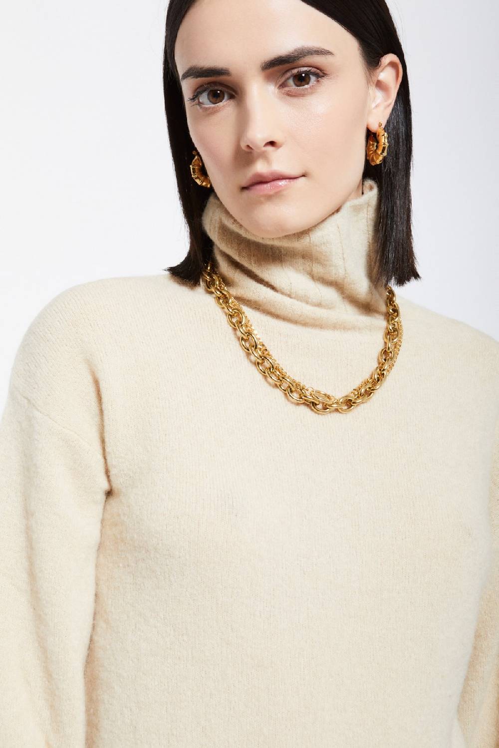 ottod'Ame Sweater with turtleneck Nuovo