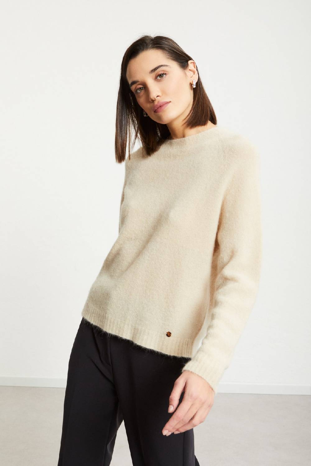 ottod'Ame Sweater with rounded neck Pezzi Unici