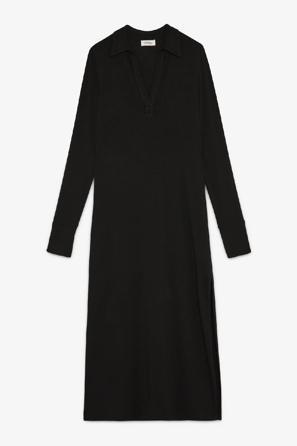 ottod'Ame Viscose long dress with slits Negozi Online