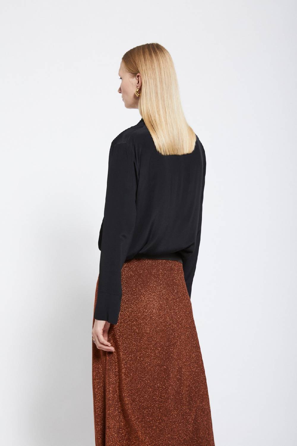 ottod'Ame Silk-blend blouse Fino Al -60%