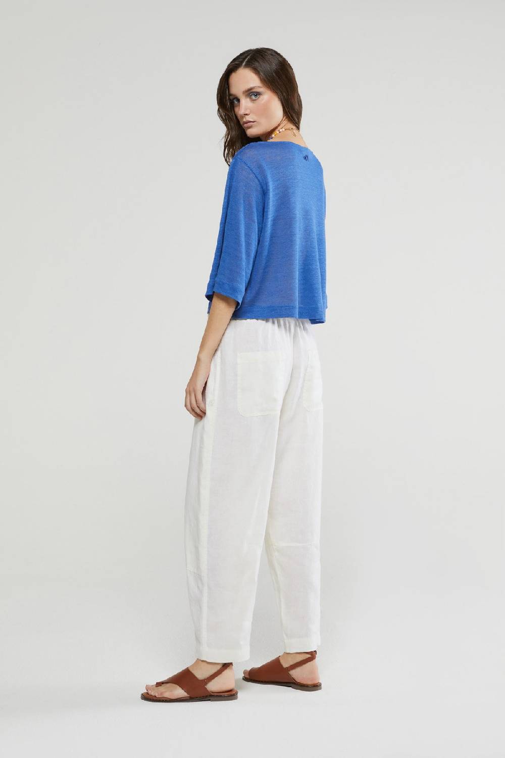 ottod'Ame Linen sweater Prezzo Ridotto