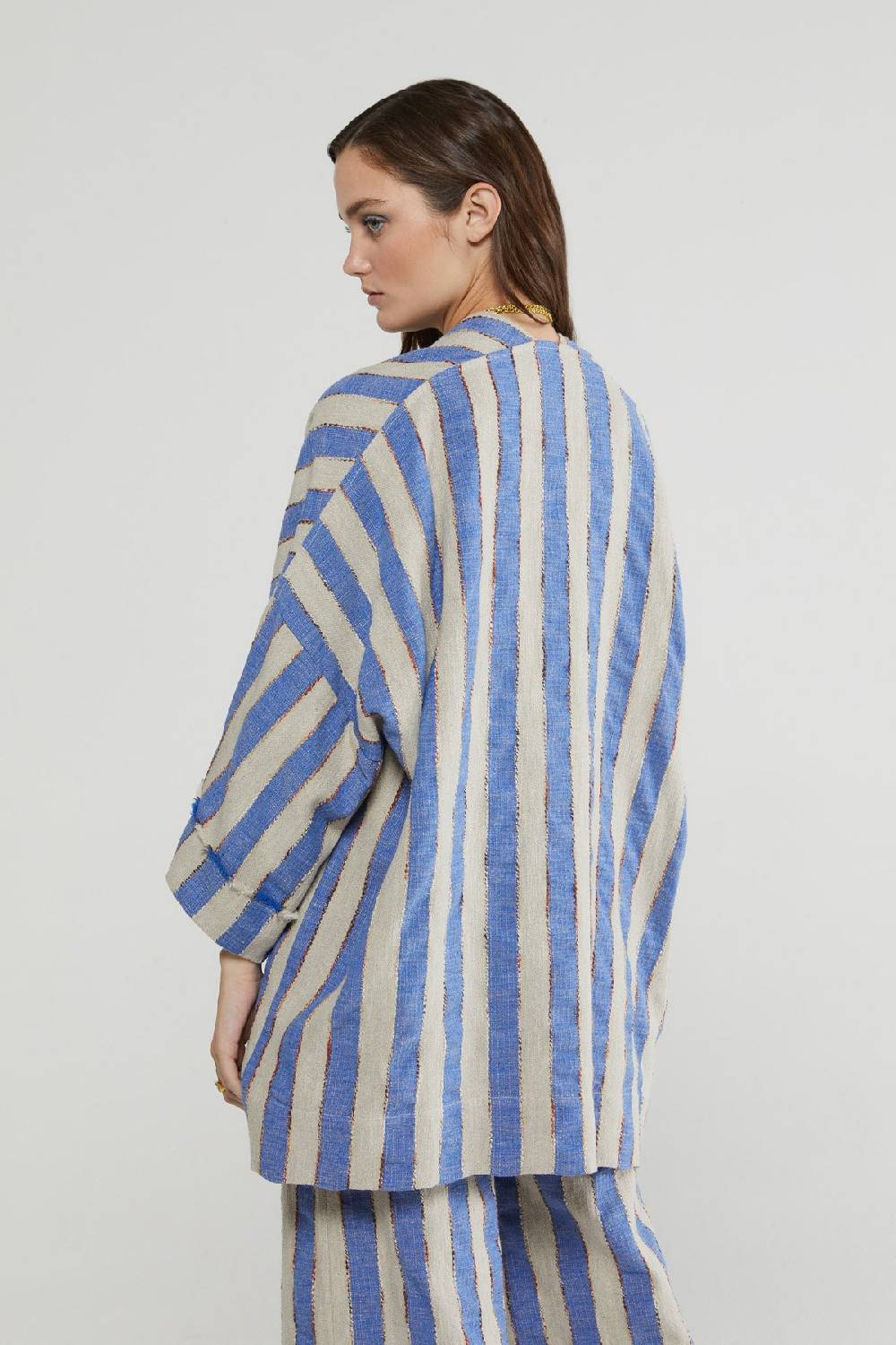 ottod'Ame Linen blend oversized jacket Convenienza