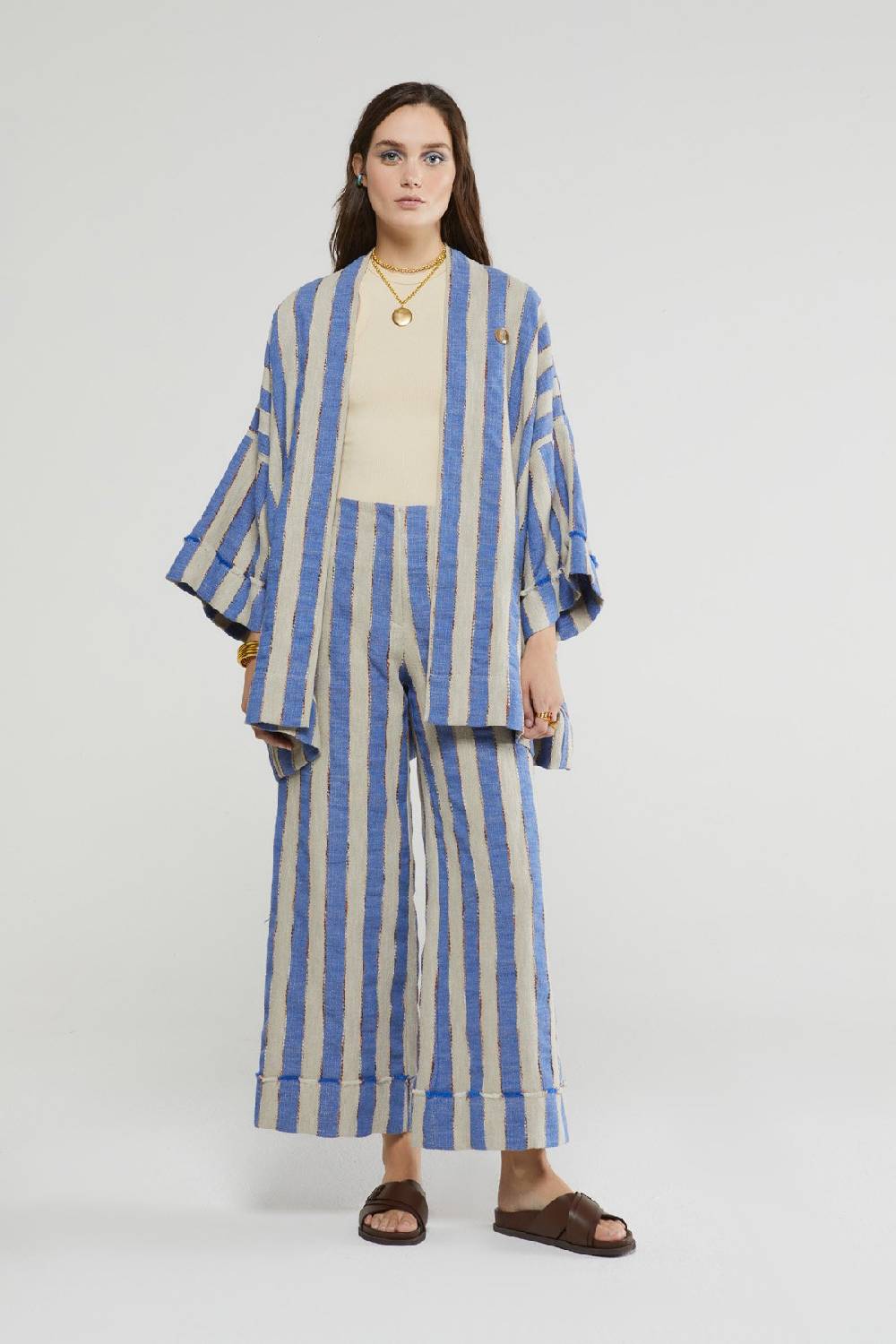 ottod'Ame Linen blend oversized jacket Convenienza