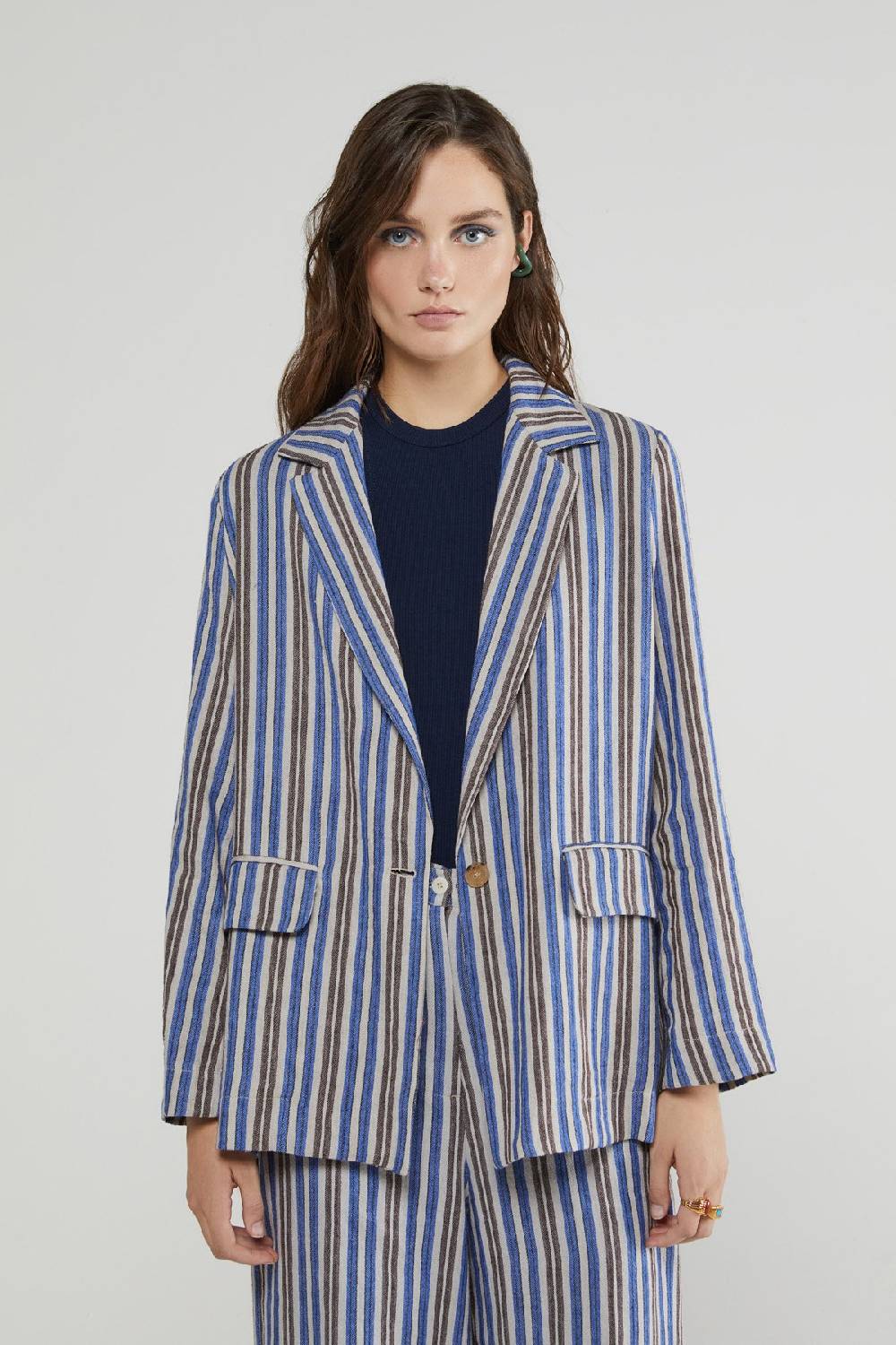 ottod'Ame Linen blend one button jacket Offerta