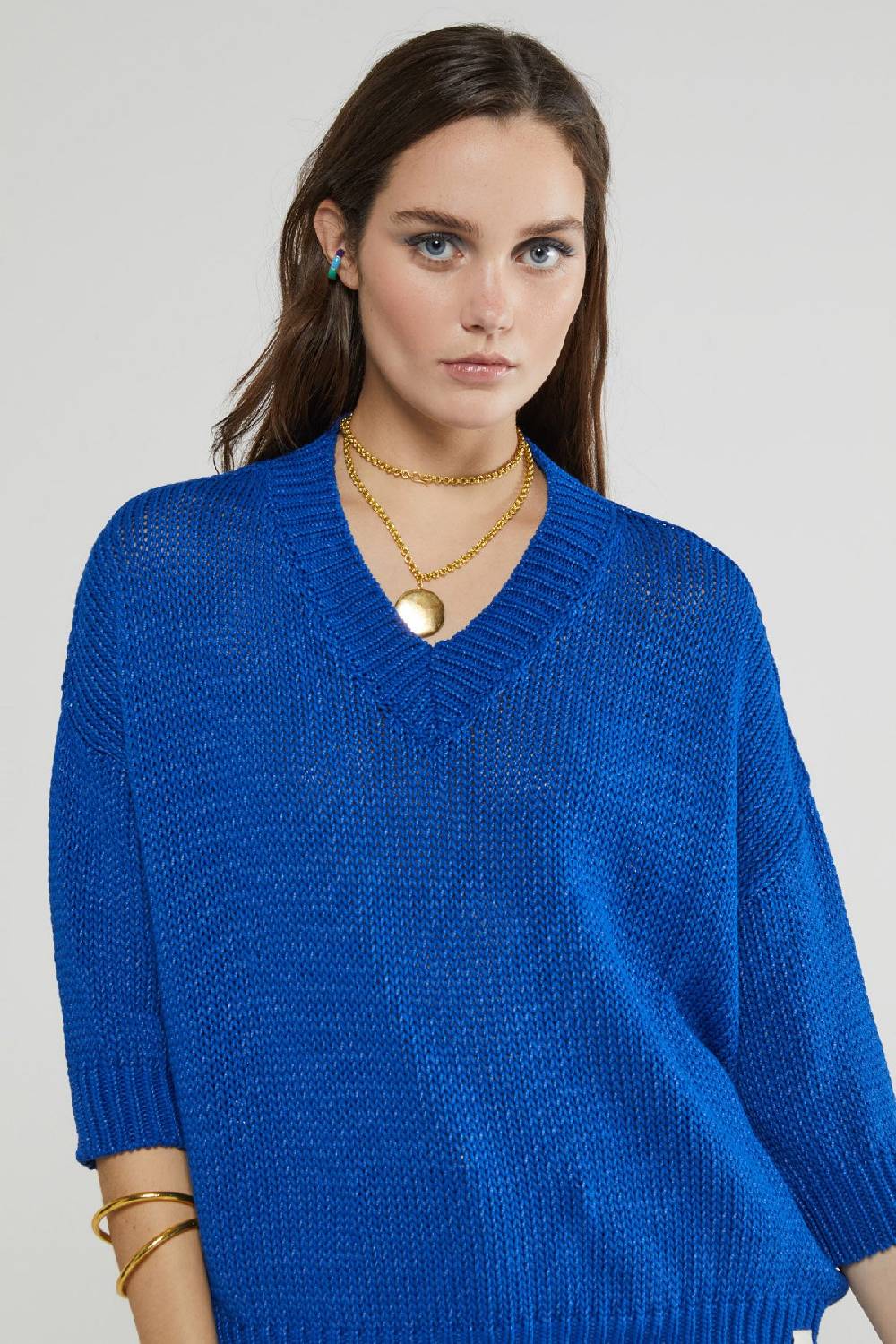 ottod'Ame Fretworked sweater Economico