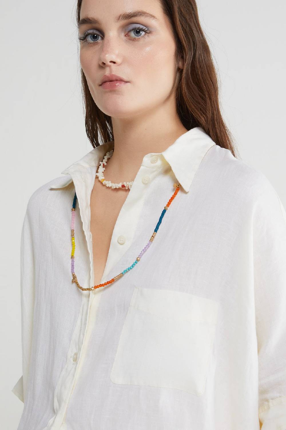 ottod'Ame Linen oversized shirt Online