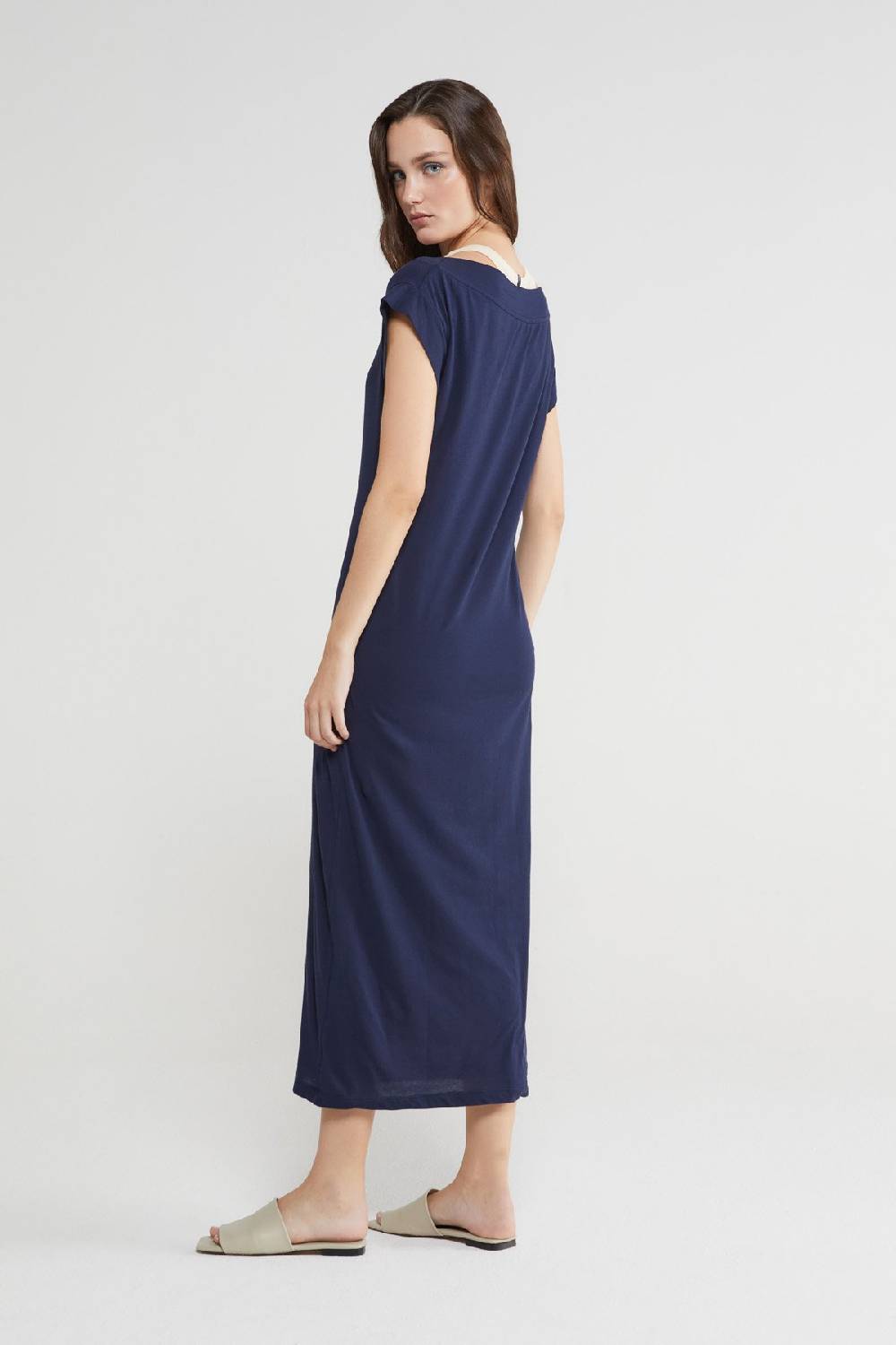 ottod'Ame Stretch cotton long dress Hotsell