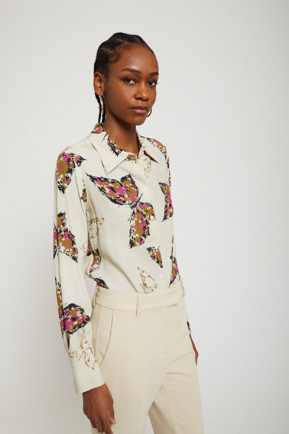ottod'Ame Printed viscose shirt Negozio