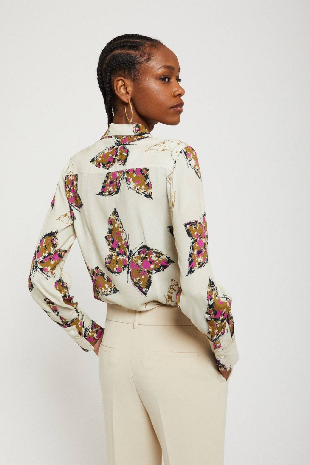 ottod'Ame Printed viscose shirt Negozio