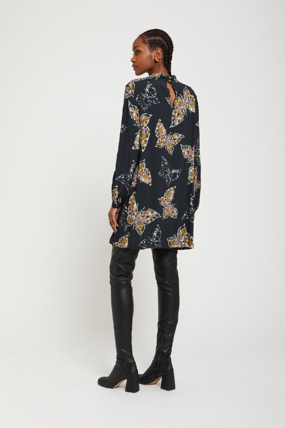 ottod'Ame Printed viscose short dress In Saldo