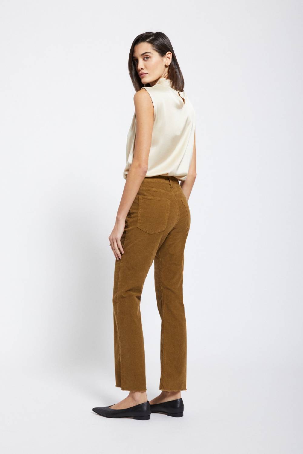 ottod'Ame Velvet anlke lenght trousers Moda