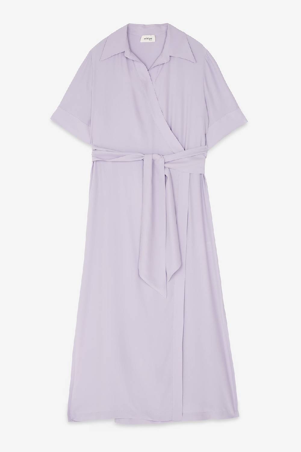 ottod'Ame Silk blend fluid long dress Saldi