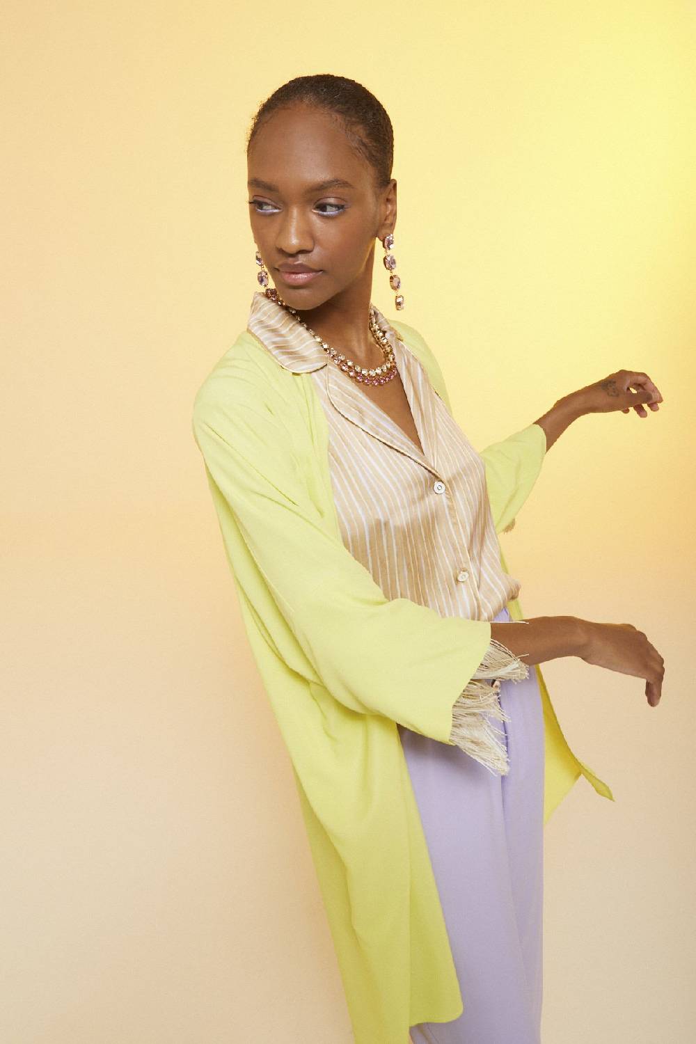 ottod'Ame Silk blend cardigan Negozi Online