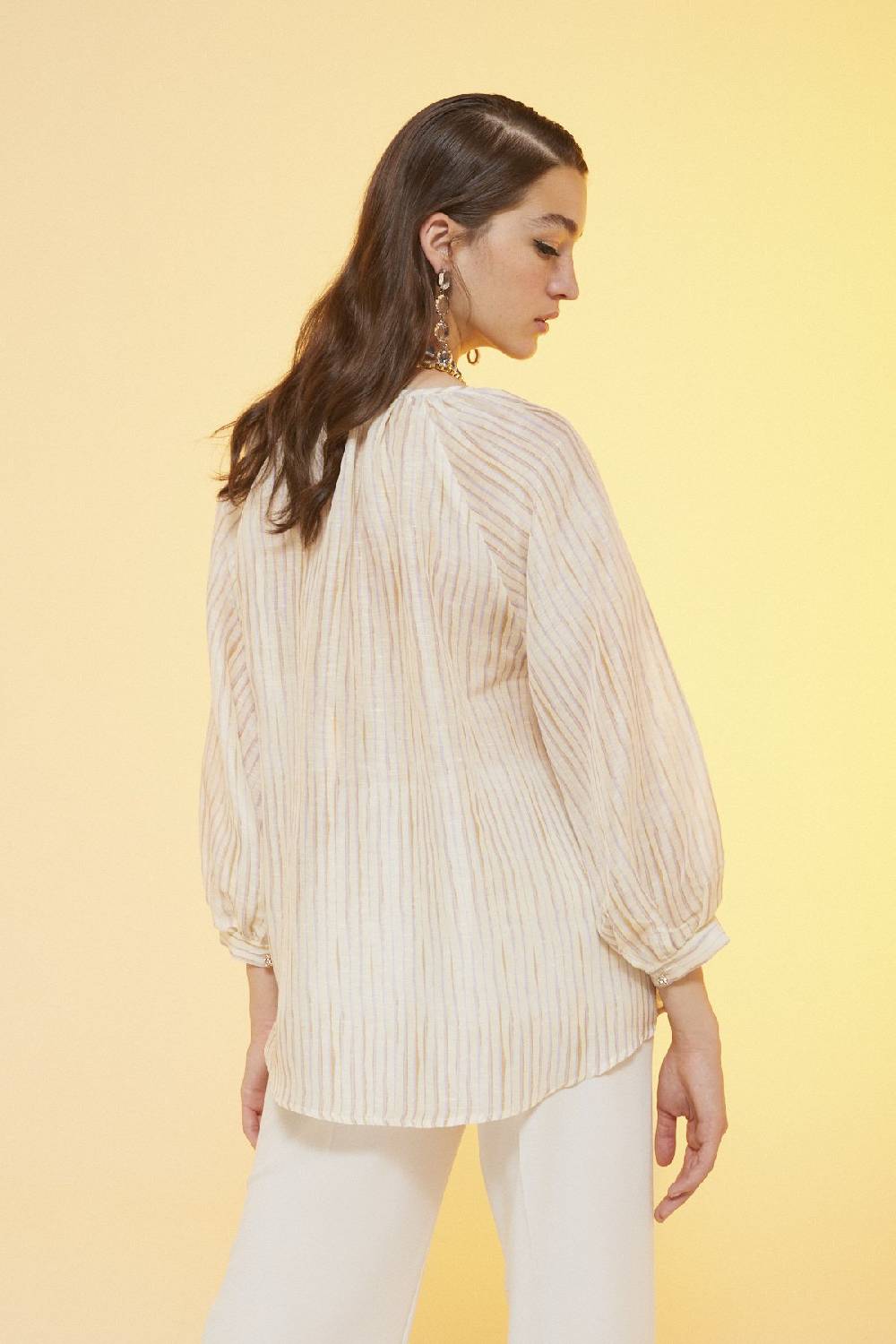 ottod'Ame Linen blend shirt Offerta