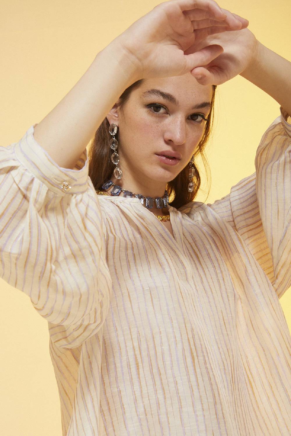 ottod'Ame Linen blend shirt Offerta