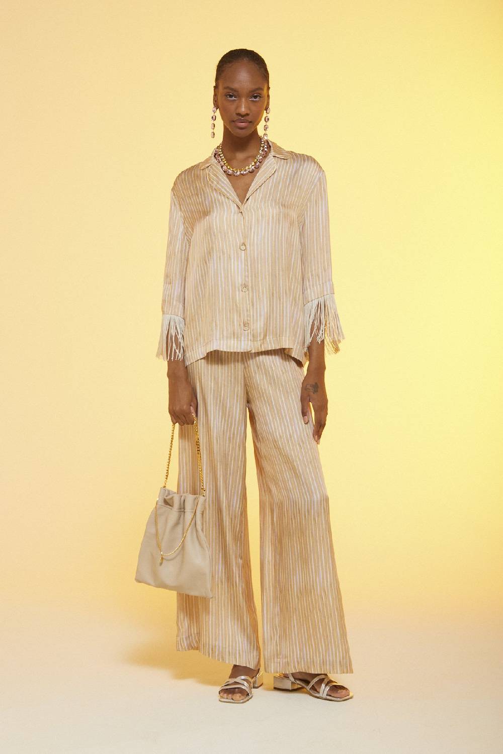 ottod'Ame Printed viscose shirt