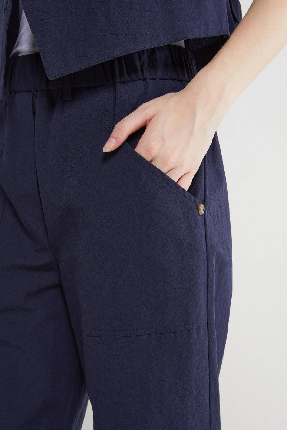 ottod'Ame Linen blend trousers Vendite Flash