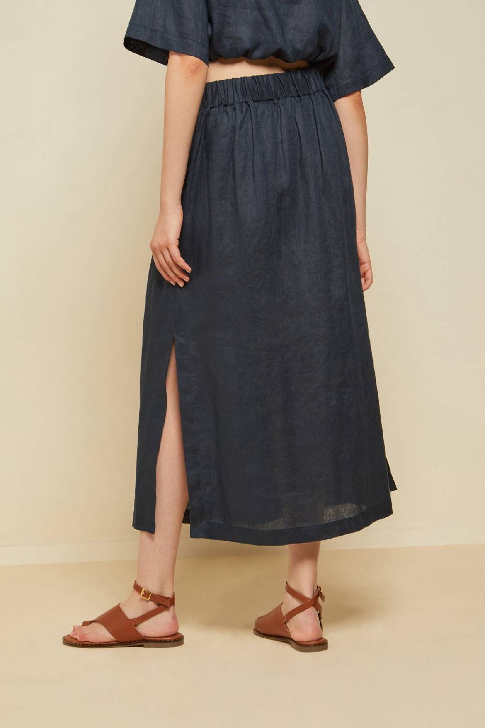 ottod'Ame Linen long skirt Nuova