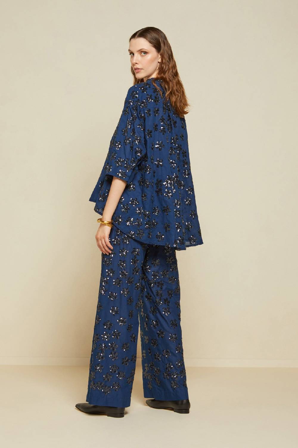 ottod'Ame Trousers with sequins Italy
