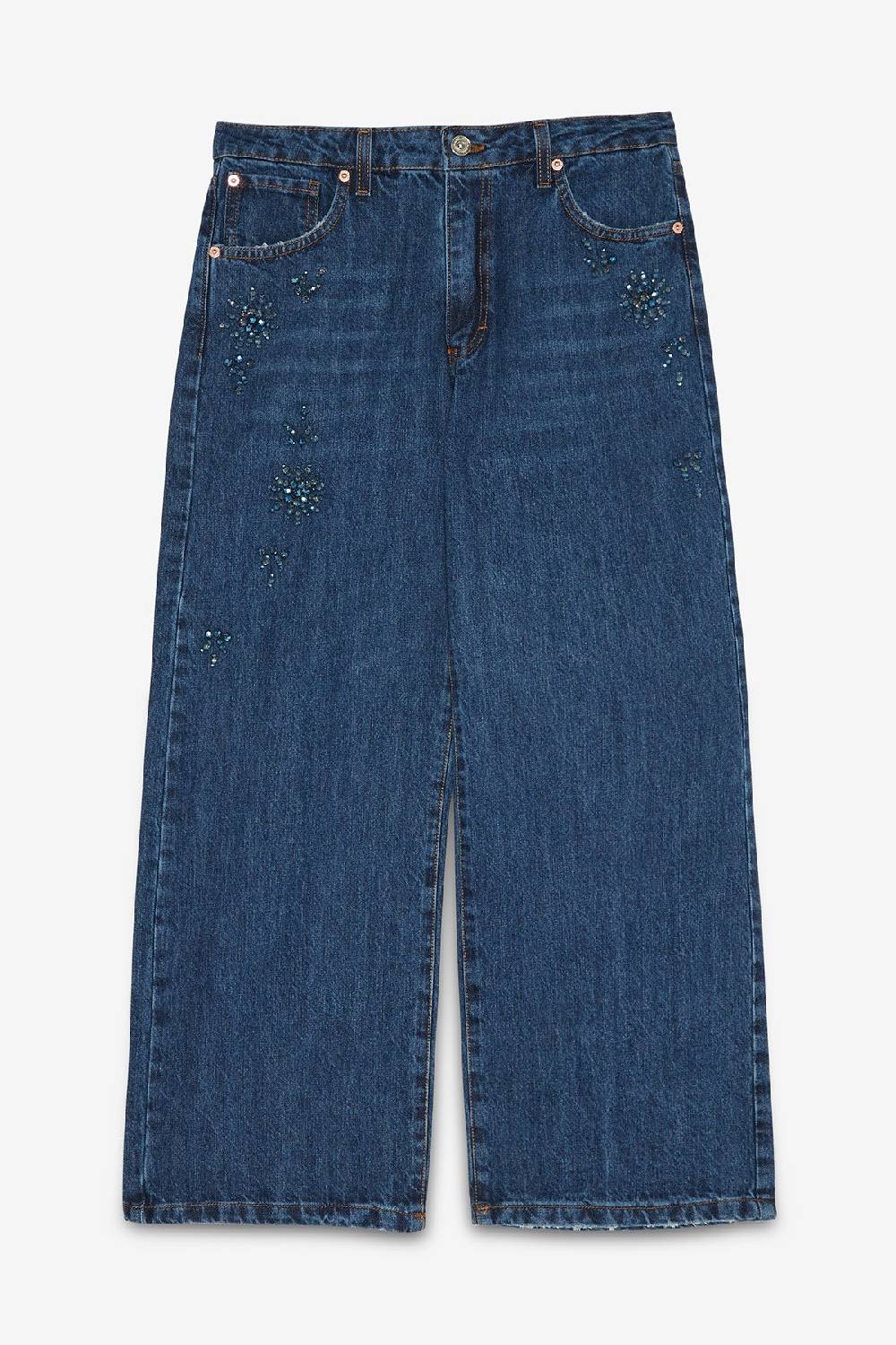 ottod'Ame Loose Ankle jeans In Linea