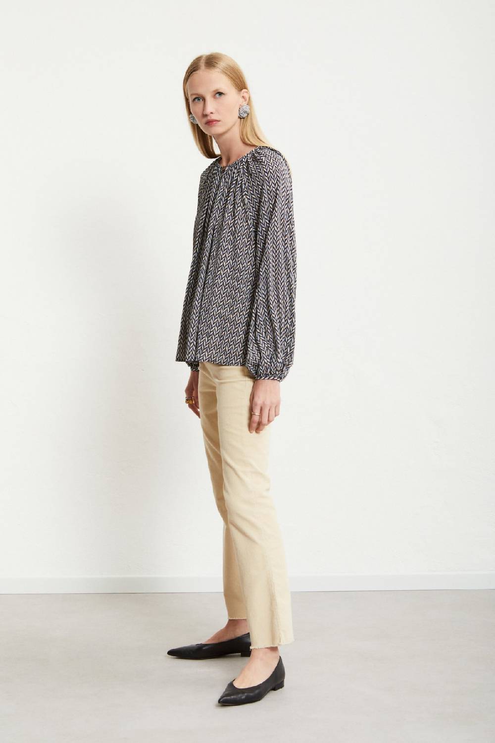 ottod'Ame Velvet anlke lenght trousers Nuovi prodotti