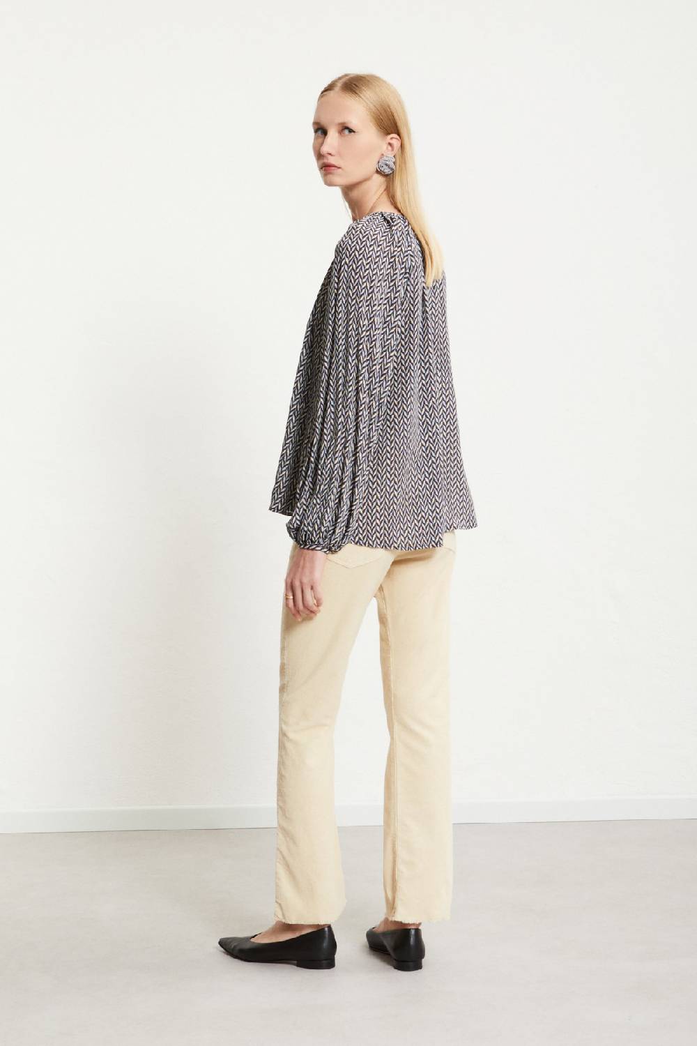 ottod'Ame Velvet anlke lenght trousers Nuovi prodotti