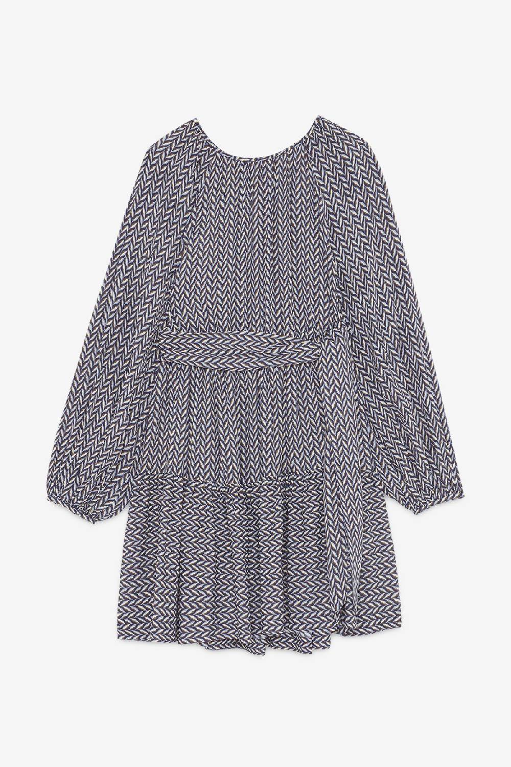ottod'Ame Viscose short dress with sash Promozione